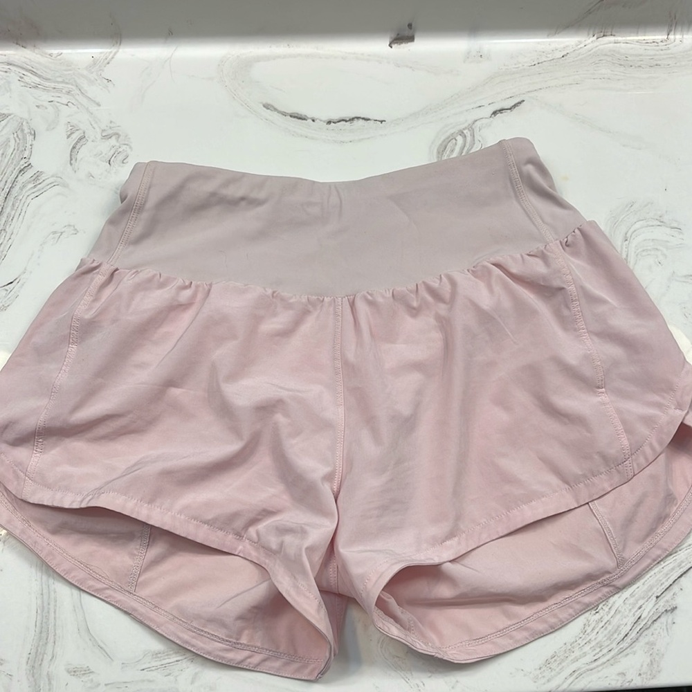 Light Pink Athletic Shorts